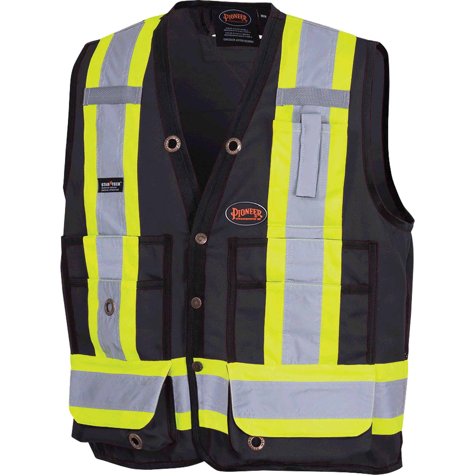 6692BK Surveyor's Safety Vest - SHC620