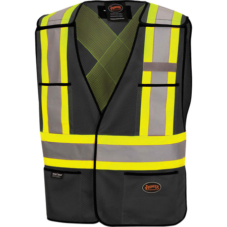 6927BK Tear-Away Safety Vest - SHC727