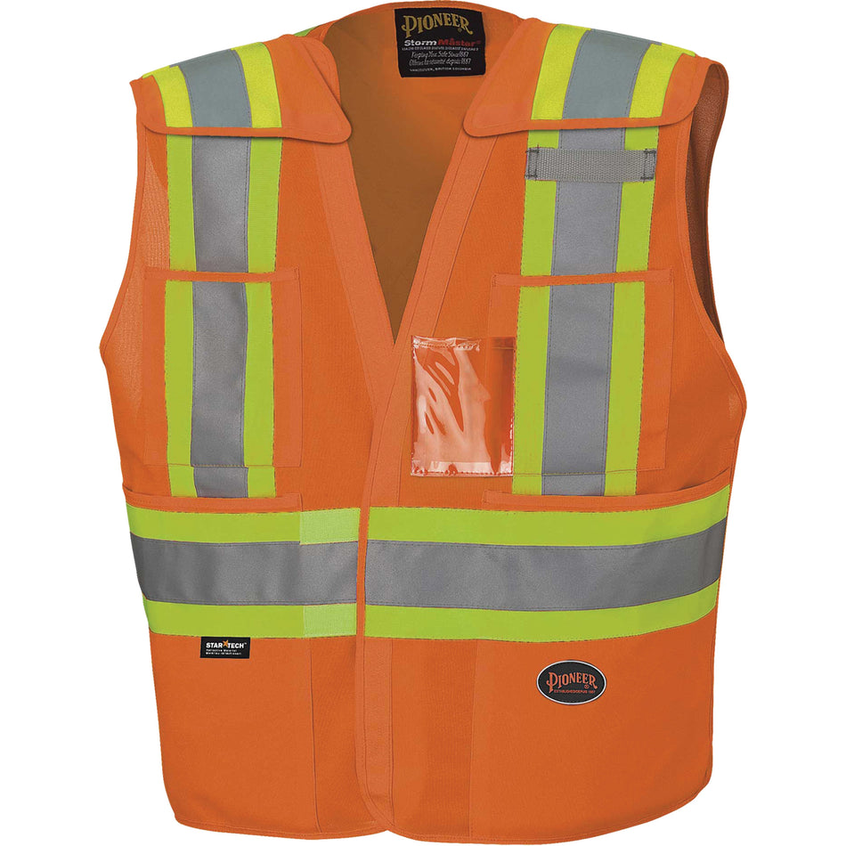 6930 Drop-Shoulder Tear-Away Surveyor's Vest - SHC733