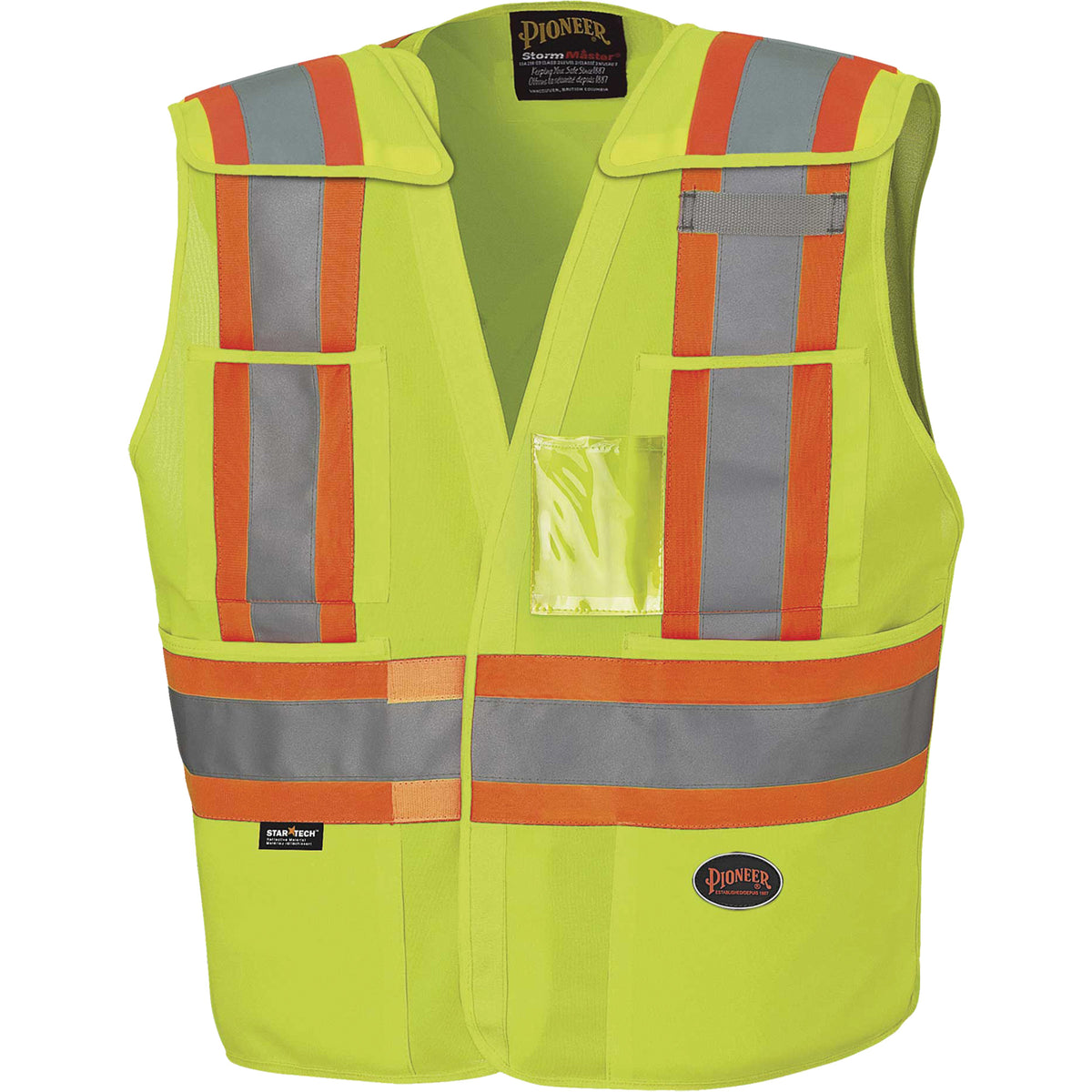 6931 Drop-Shoulder Tear-Away Surveyor's Vest - SHC734
