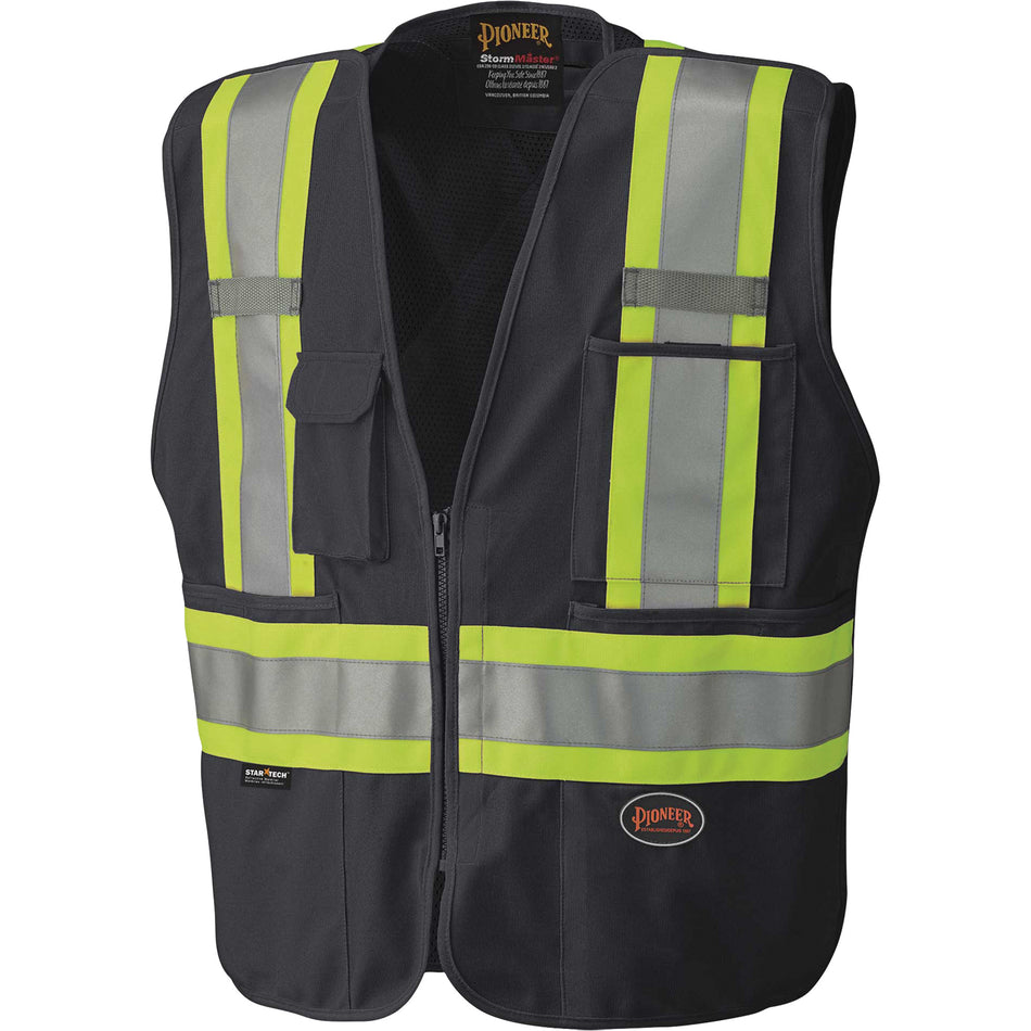 6937 Tear-Away Safety Mesh-Back Vest - SHC747