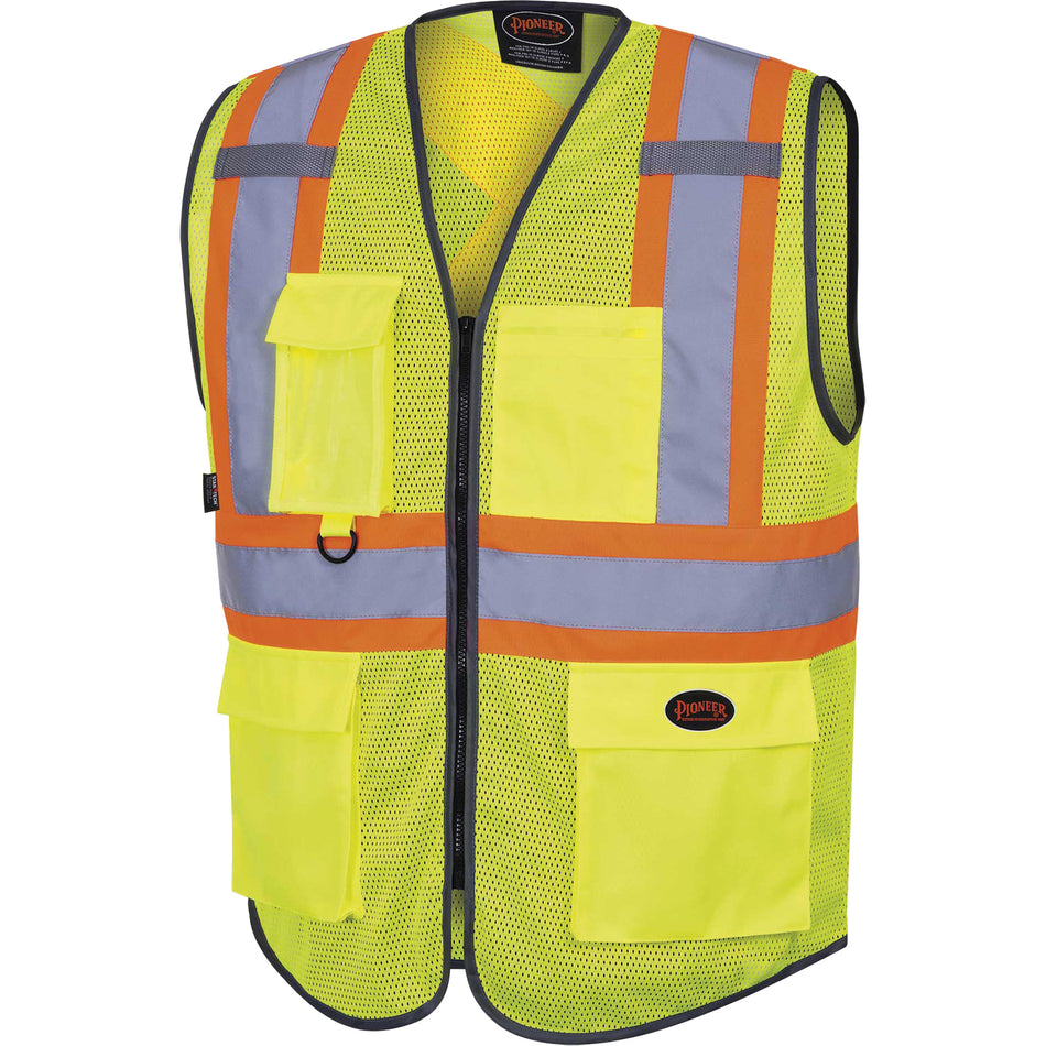 6961 Front Mesh Safety Vest - SHC833