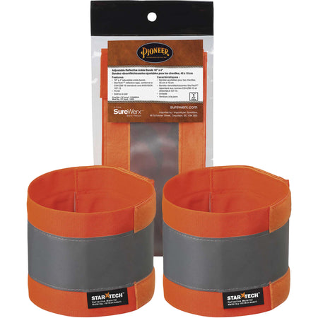142A High-Visibility Adjustable Ankle Bands - SHC853