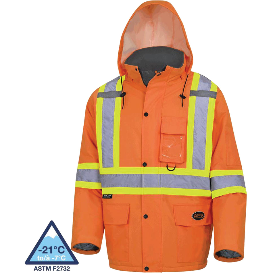 5030 Waterproof Quilted Safety Parka - SHD423