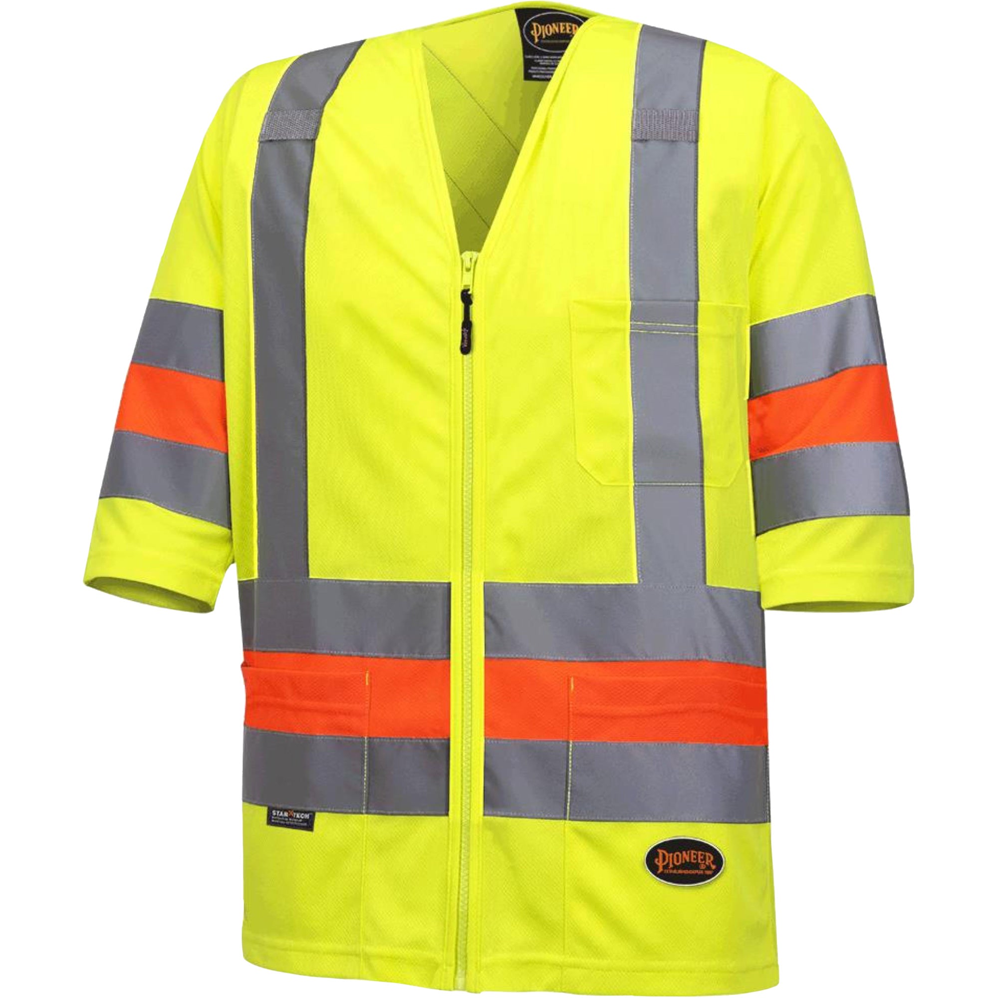 6019 Short-Sleeved Quebec Traffic Control Shirt - SHD515