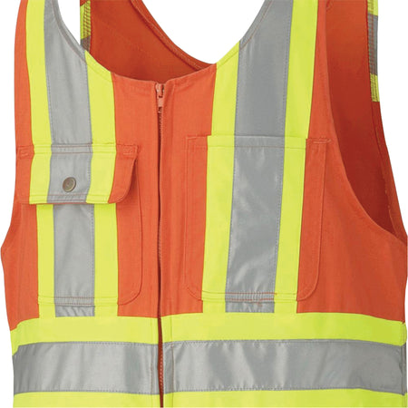 6617Z Safety Overalls with Leg Zippers - SHD755