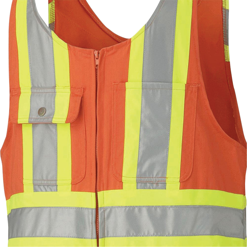 6617Z Safety Overalls with Leg Zippers - SHD755