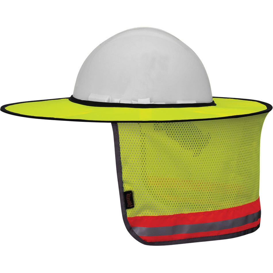 263 High-Visibility Foldable Hardhat Sunshade - SHD770