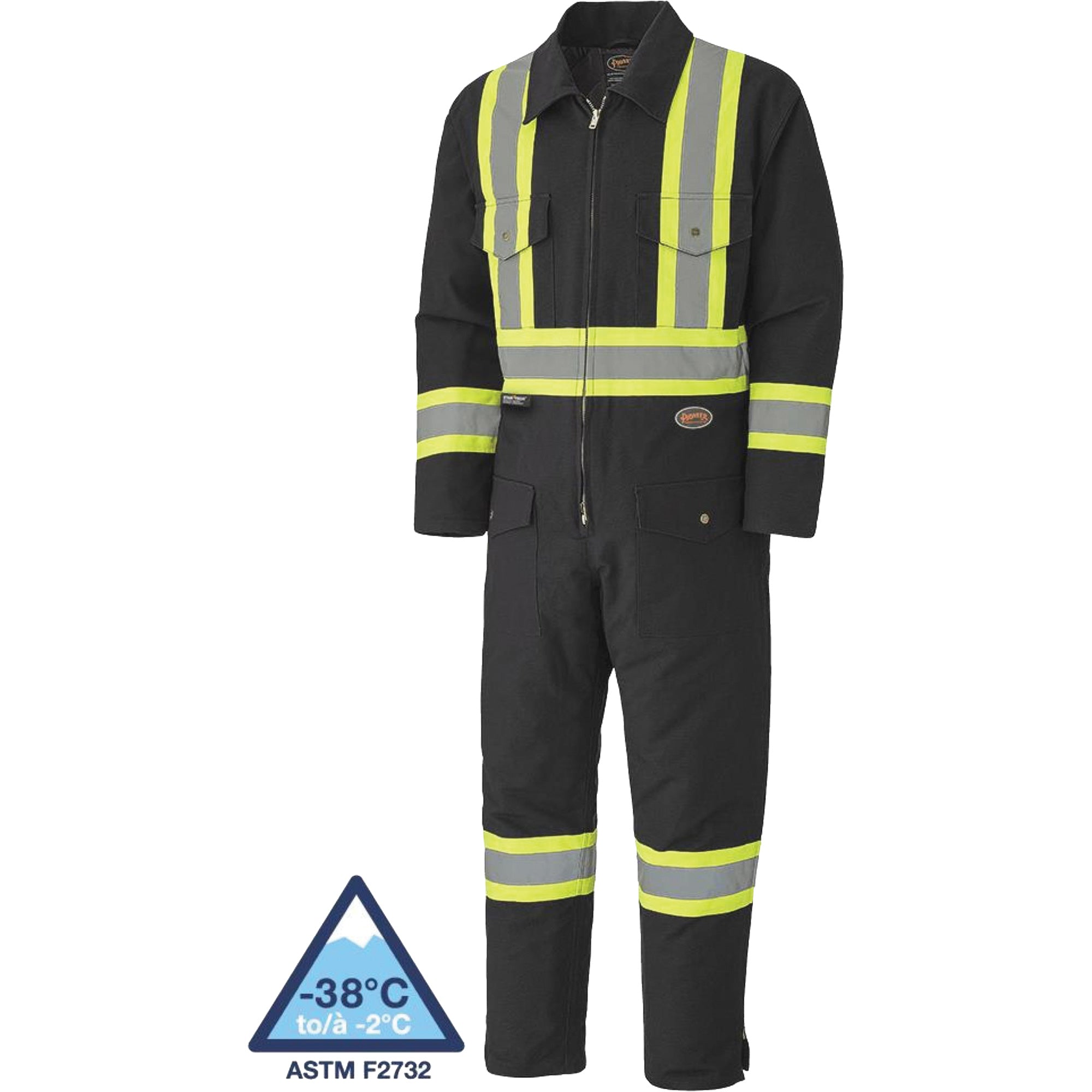 5539BKA Quilted Duck Coveralls - SHD809