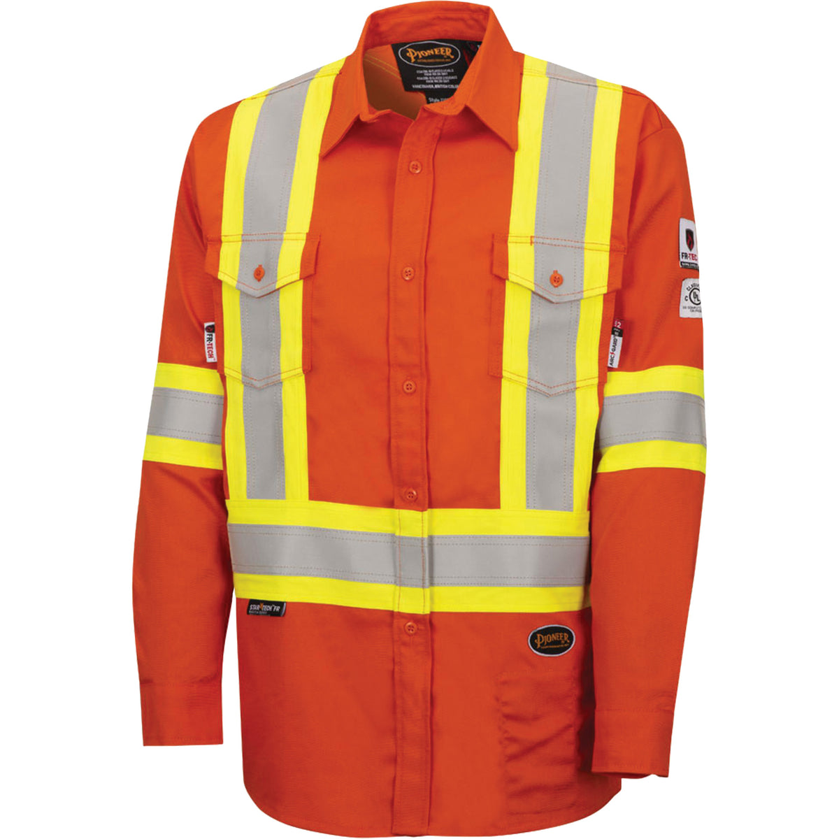 7743 FR-Tech® Flame-Resistant Safety Shirt - SHE074