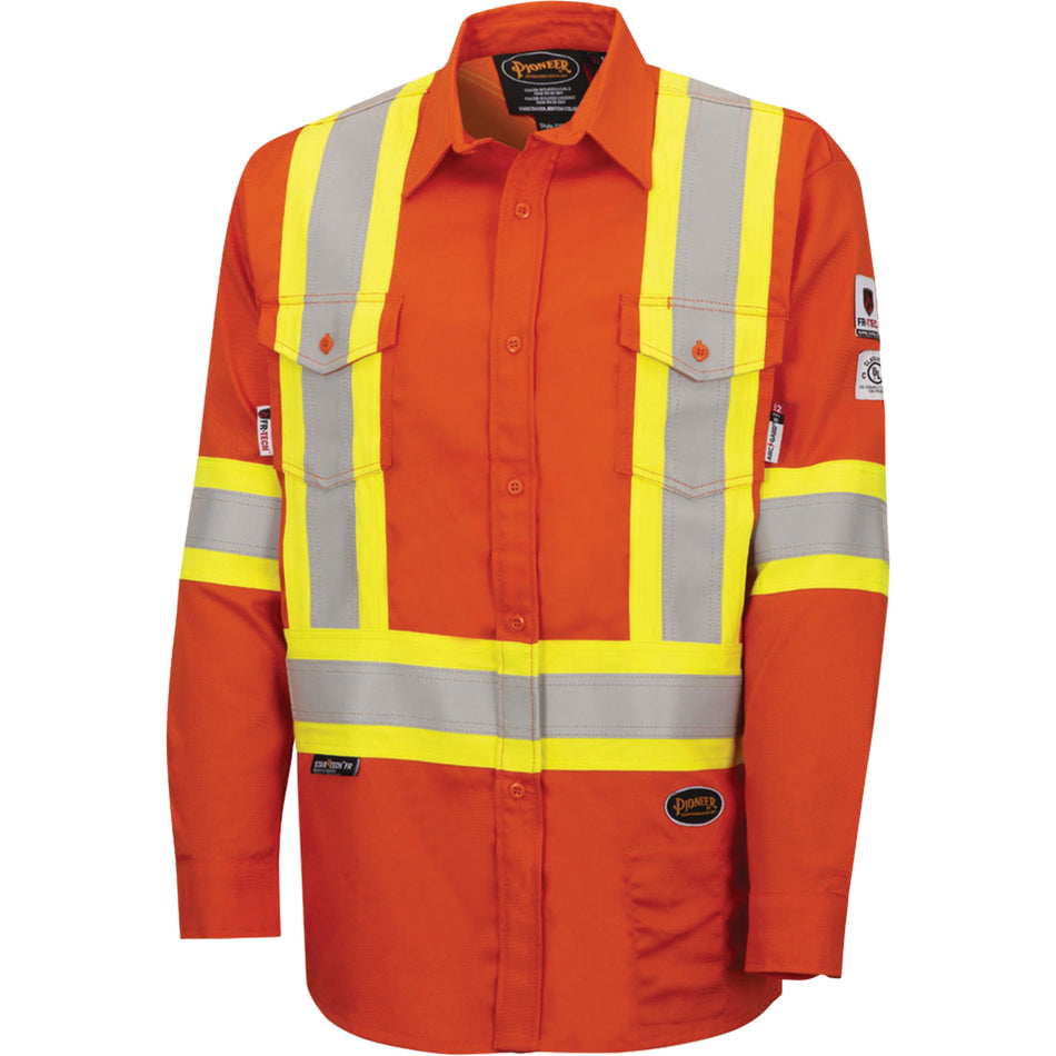 7743 FR-Tech® Flame-Resistant Safety Shirt - SHE074