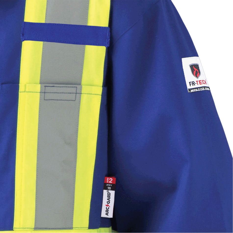 7706T FR-Tech® Flame-Resistant Coverall with Leg Zippers - SHE116