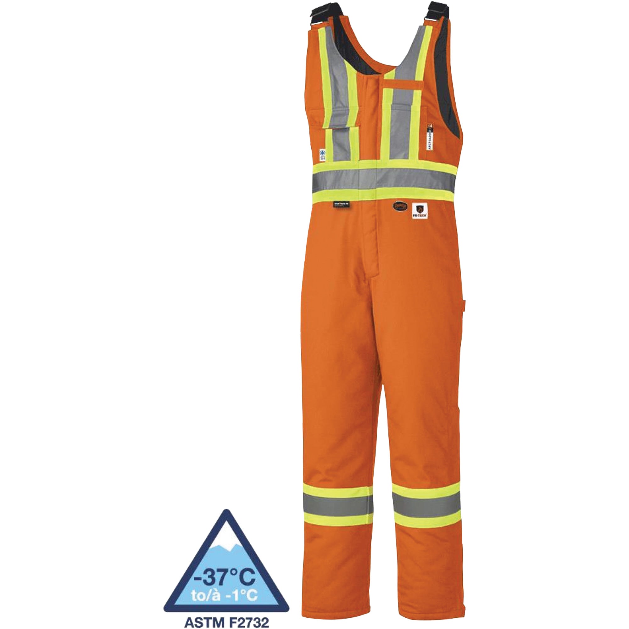 5534A Flame-Resistant Quilted Safety Overalls - SHE274