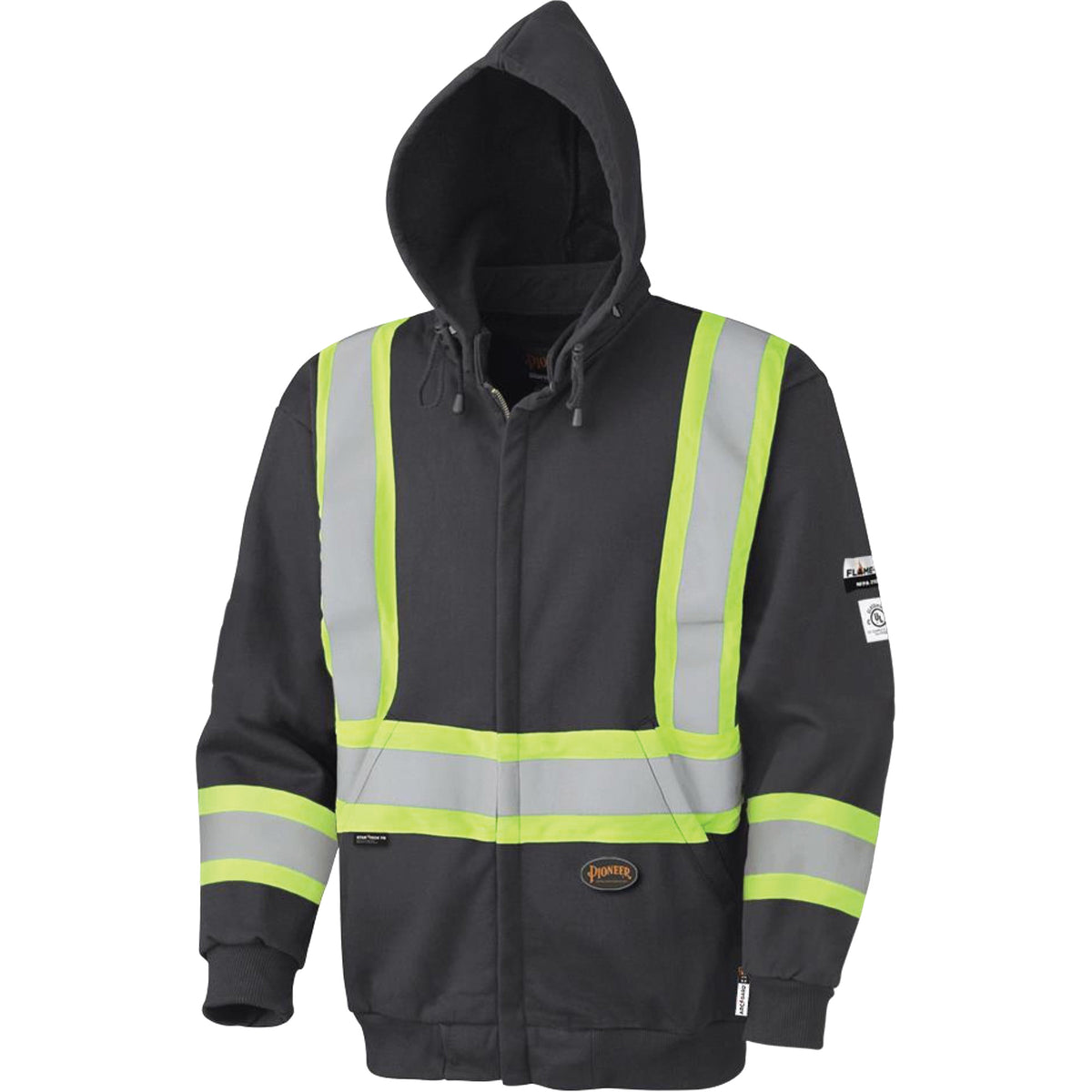 337SF Flame-Resistant Zip-Style Safety Hoodie - SHE314
