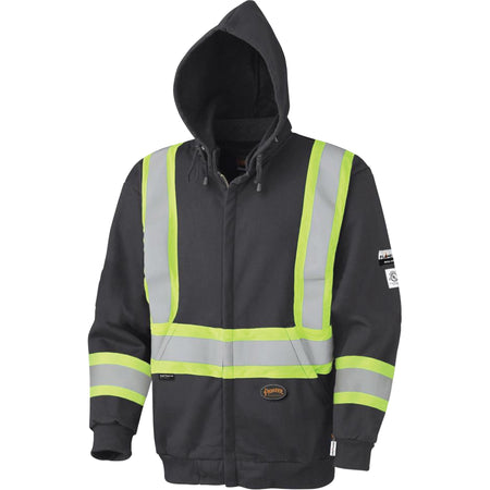 337SF Flame-Resistant Zip-Style Safety Hoodie - SHE314
