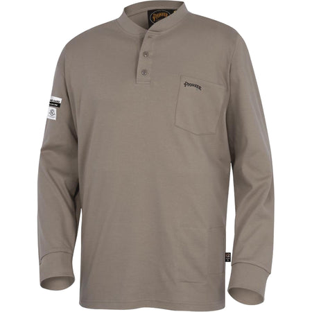 331 FR Interlock Henley Shirt - SHE325