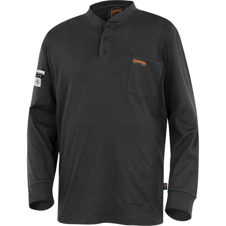 332 FR Interlock Henley Shirt - SHE333