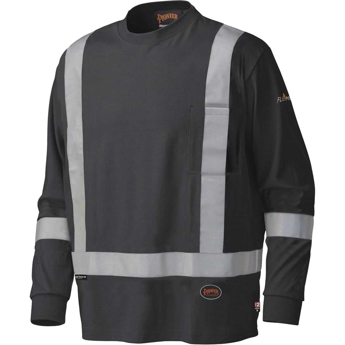 340SFA Flame-Resistant Long-Sleeved Safety Shirt - SHE365