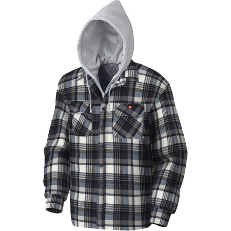 415BG Quilted Hooded Shirt - SHE462