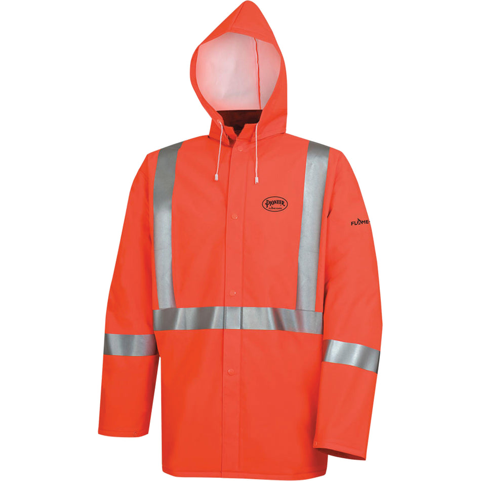 576J High-Visibility FR Rain Jacket - SHE503