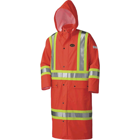 5896 Flame Resistant Waterproof Long Coat - SHE526