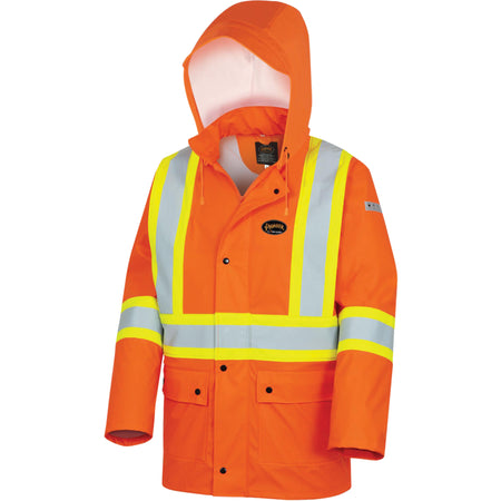 5892PKT High-Visibility FR Waterproof Safety Jacket - SHE543