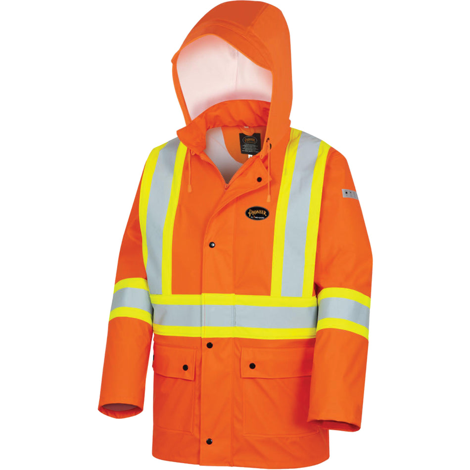 5892PKT High-Visibility FR Waterproof Safety Jacket - SHE543