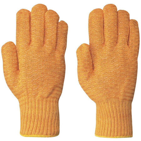 544 Seamless Knit Criss-Cross Gloves - SHE712