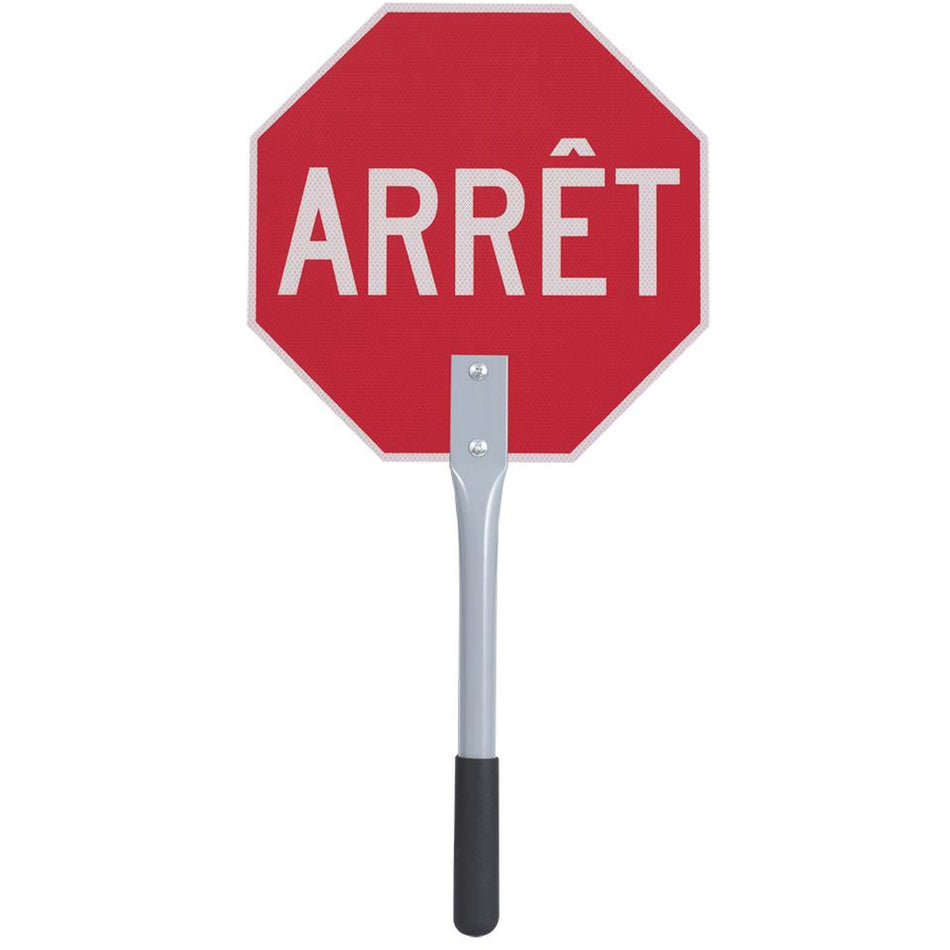 Traffic Stop/Slow Paddle - French - SHE778
