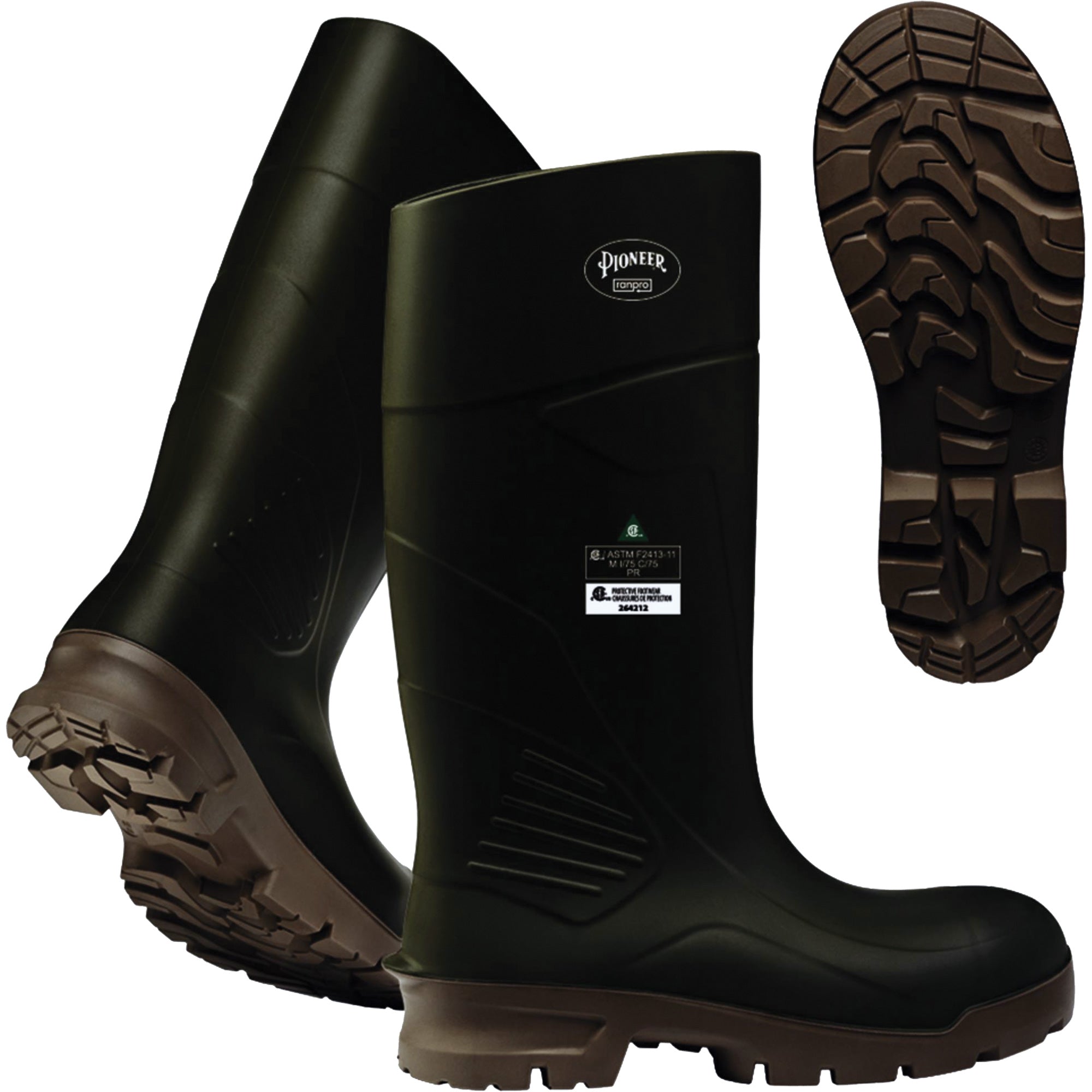 B405FUL.GR Pioneer Steel Plate Boots - SHE828