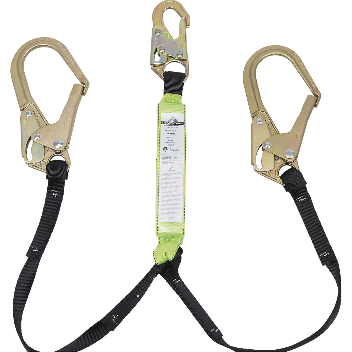 SA-64022-4 Shock Absorbing Lanyard - SHE912
