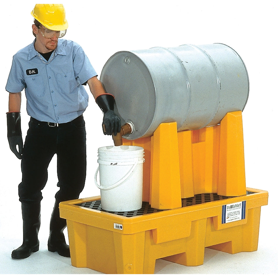 Ultra-Drum Rack 1-Drum Containment System with Drain - SHF397
