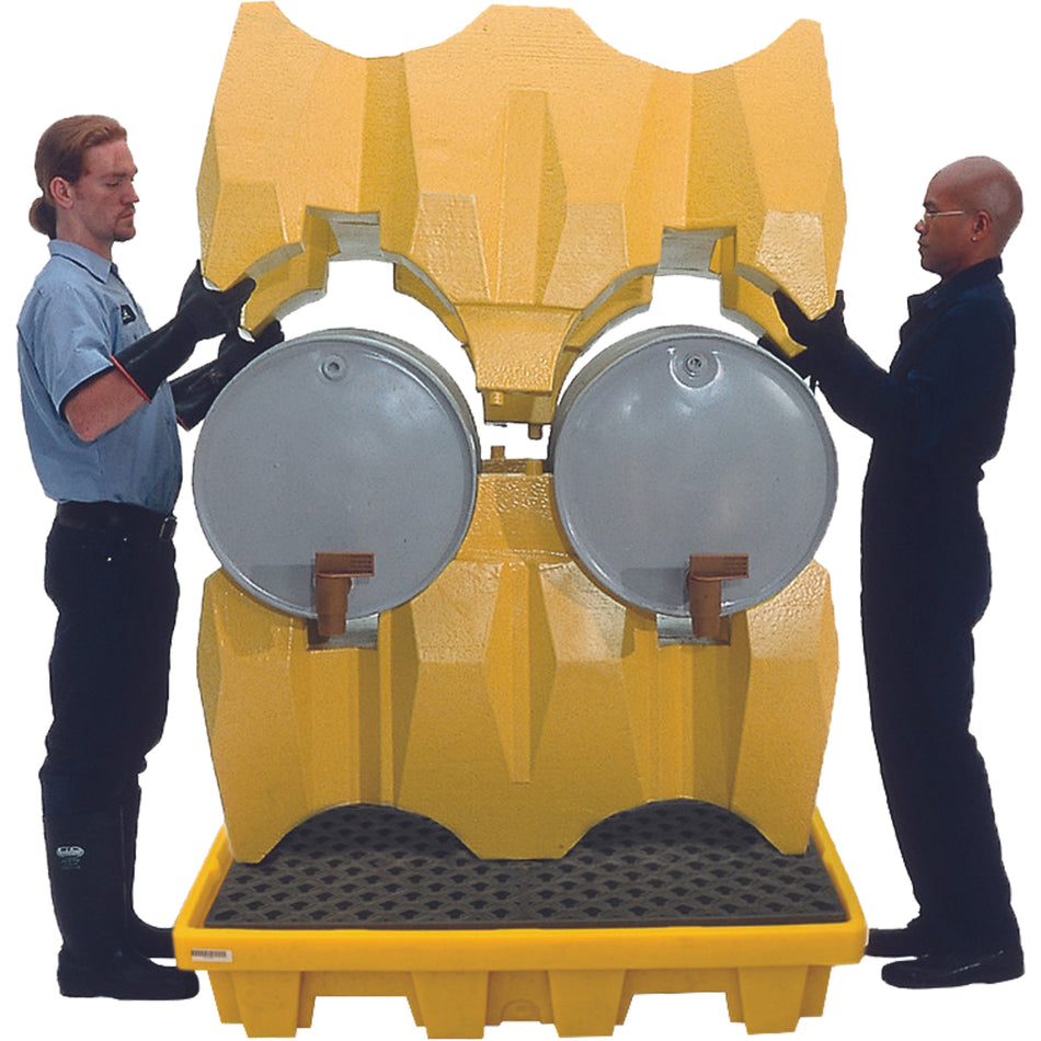 Ultra-Drum Rack 4-Drum Containment System without Drain - SHF400