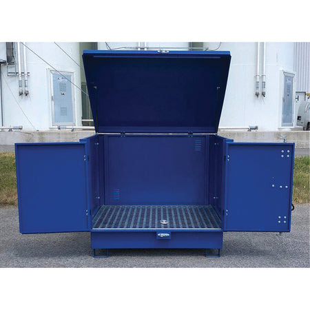 Ultra-Hard Top S4 Steel Spill Pallet - SHF444