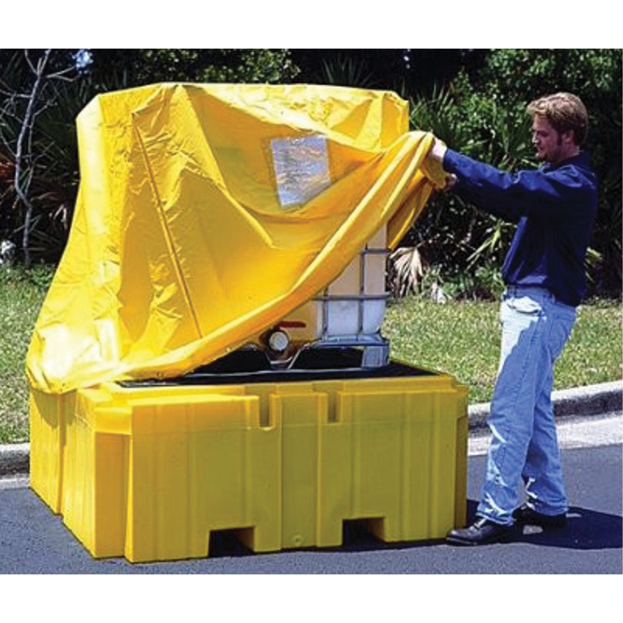 Ultra-IBC Spill Pallet® Pull Over Cover - SHF451
