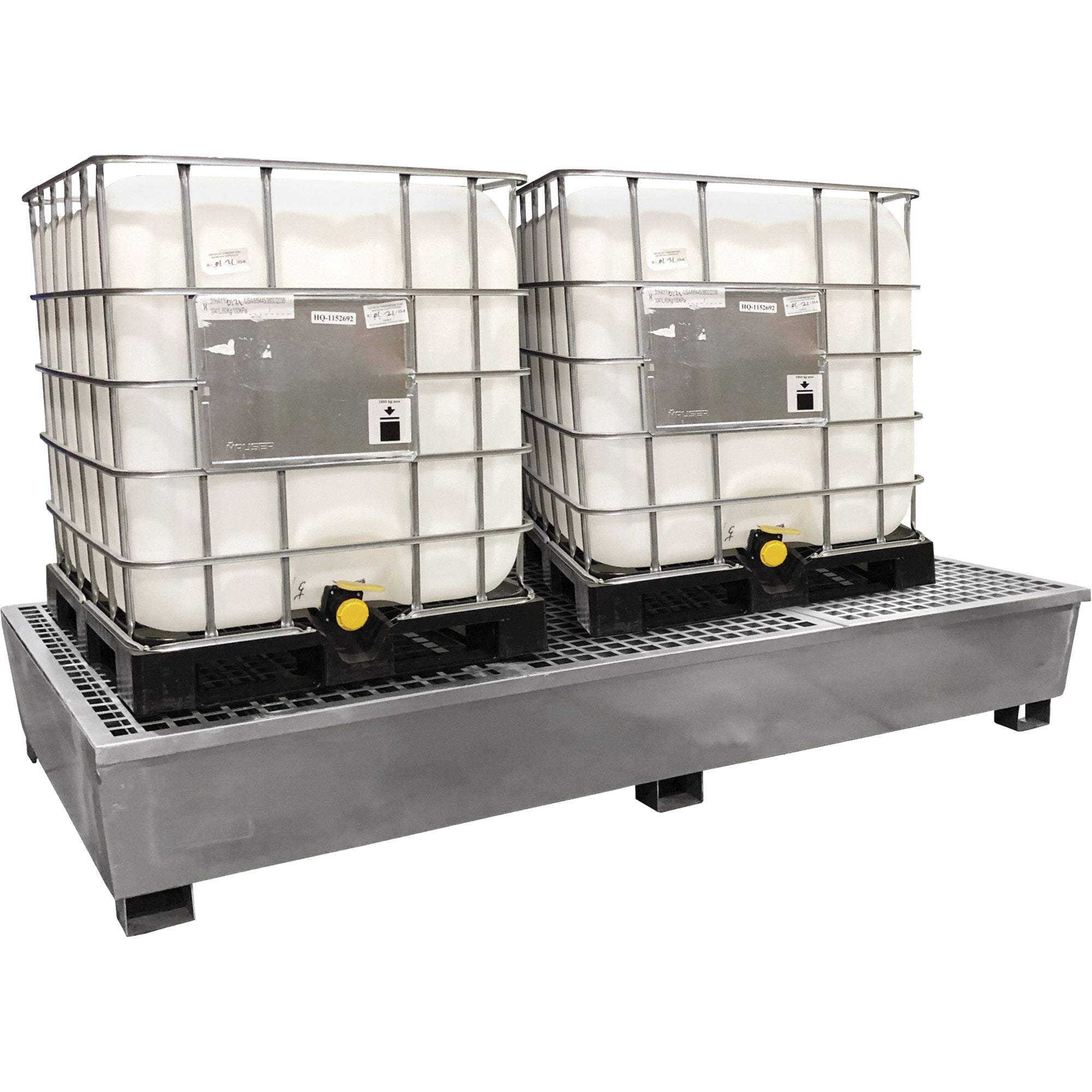 Steel Ultra-Twin IBC Spill Pallet® - SHF456