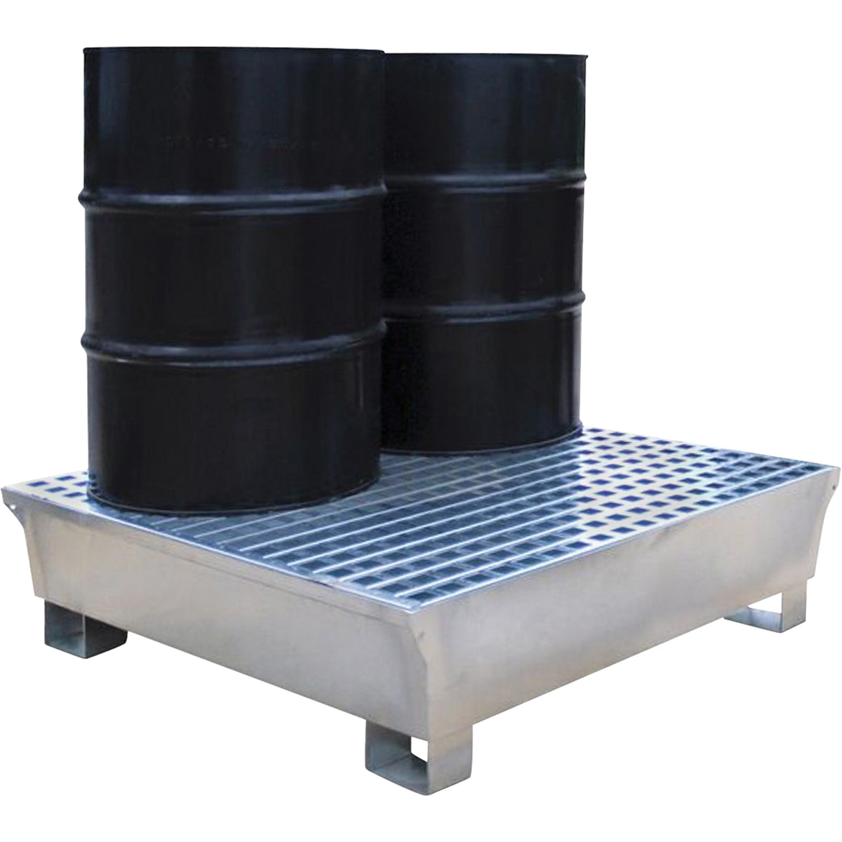2-Drum Steel Ultra-Spill Pallet® - SHF622