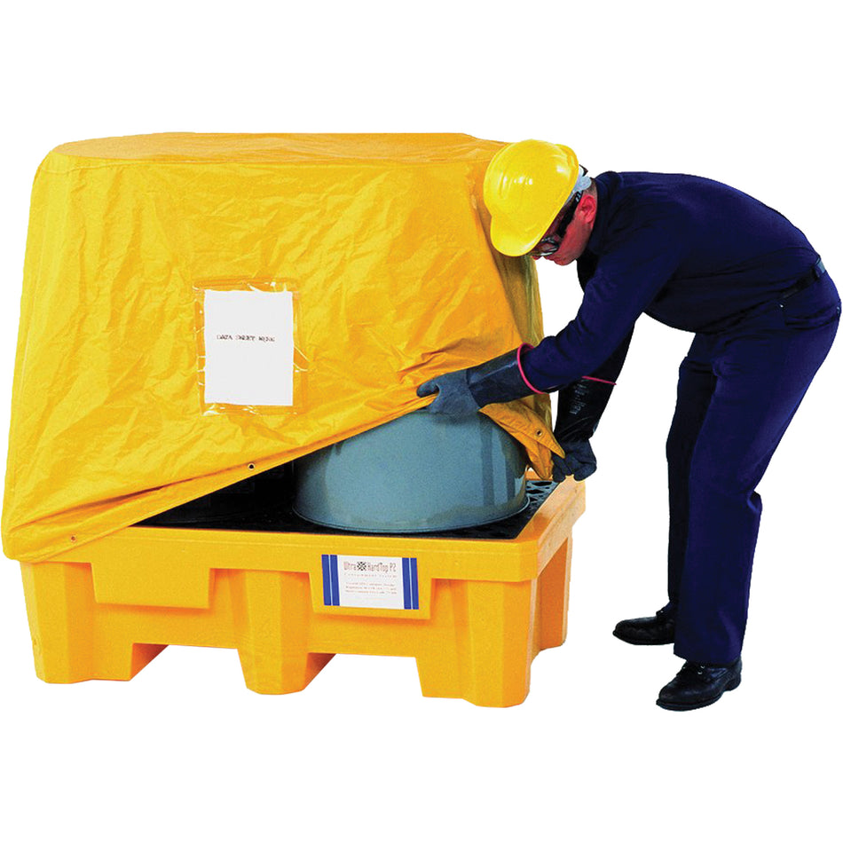 2-Drum Spill Pallet Pullover Cover - SHF632