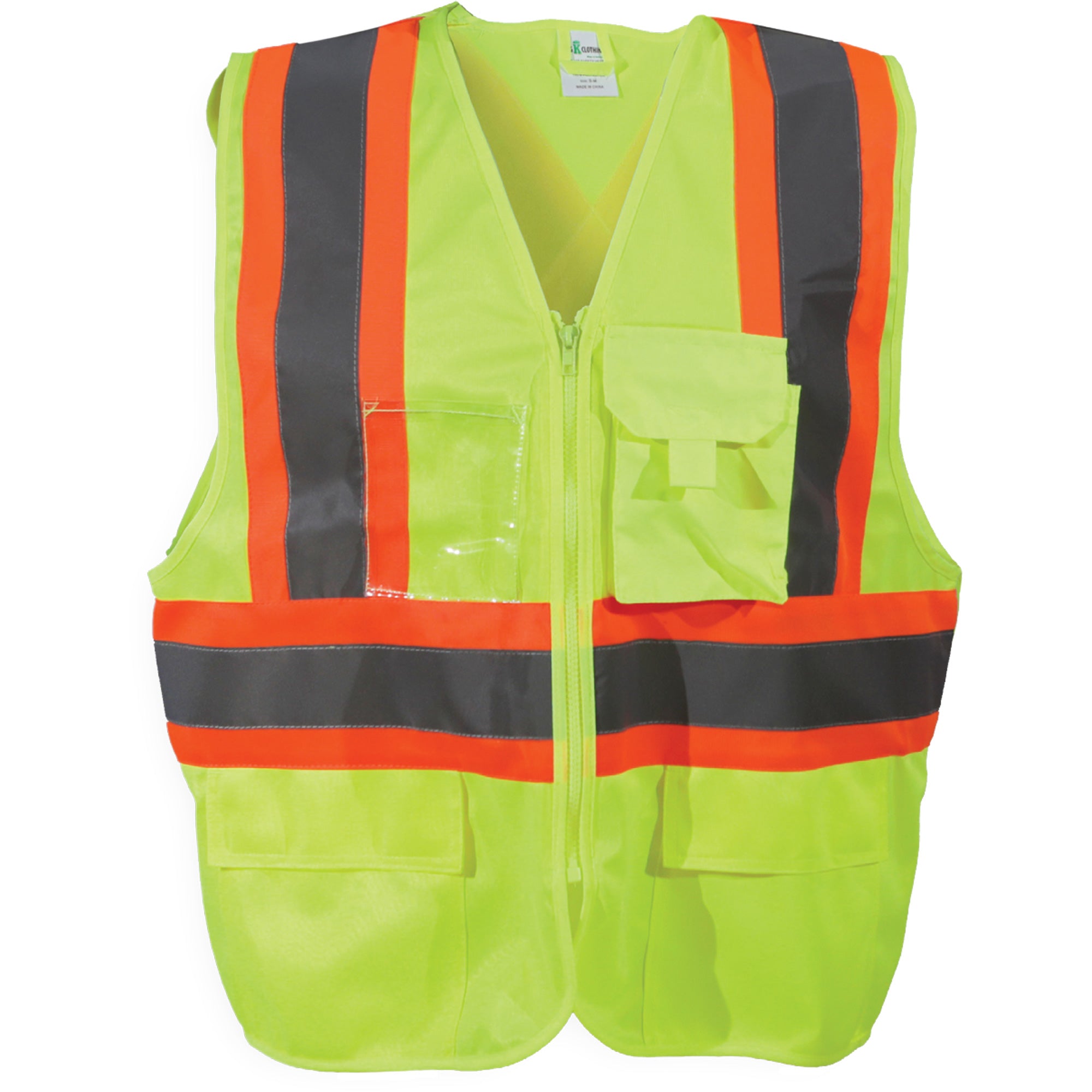 Zipper Safety Vest - SHF957