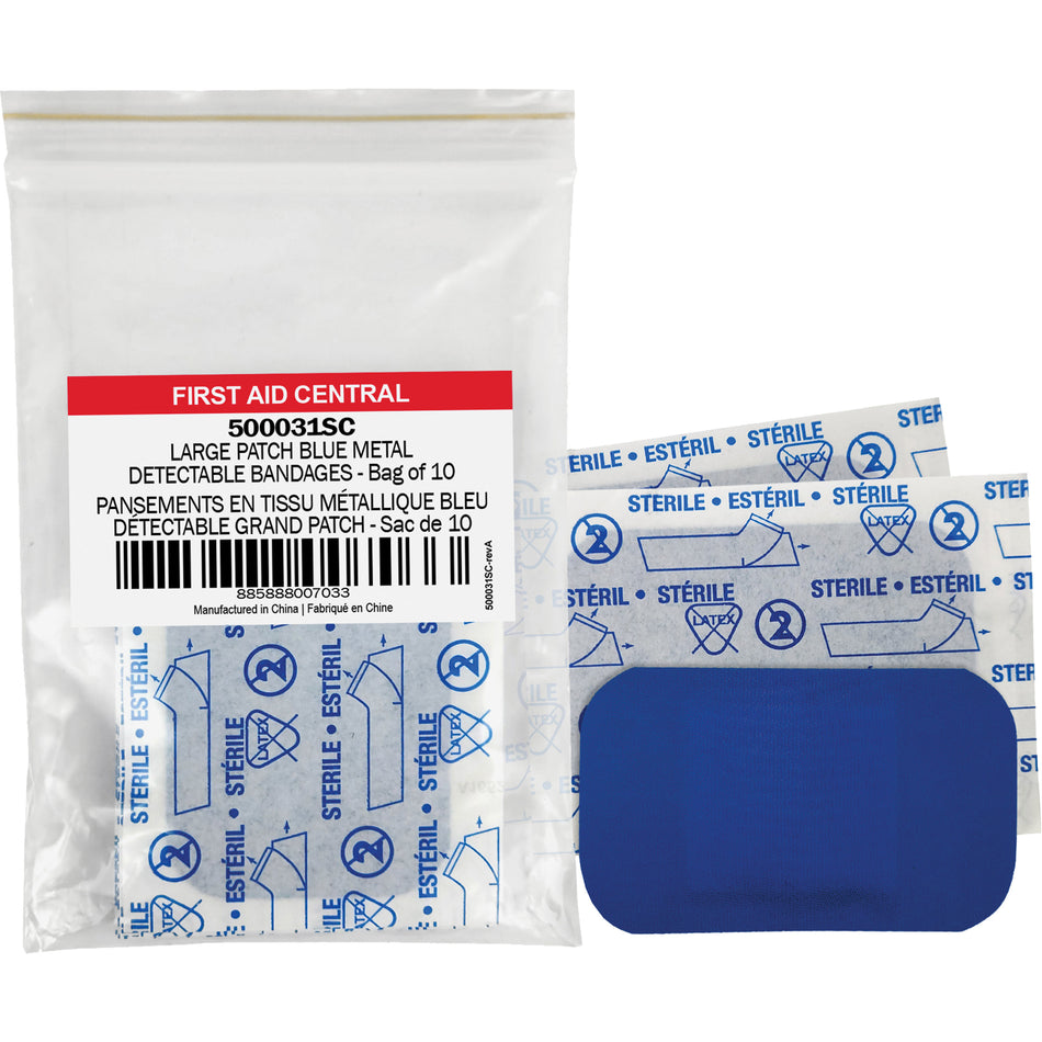 Blue Adhesive Bandages - SHG048