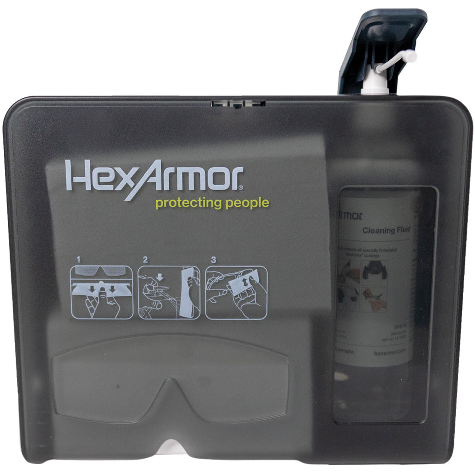 Wall Mounted Eyewear Cleaning Station - SHG064