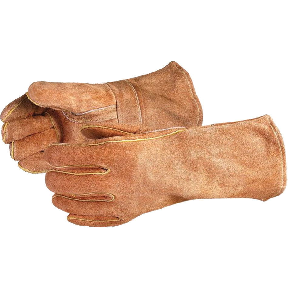 Endura® 505BS Deluxe Brown Welding Gloves - SHG313