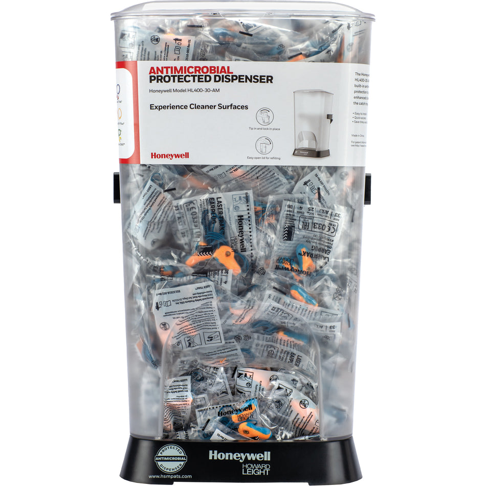 HL400 AM Corded Earplug Dispenser with LT-30 Earplugs Canister - SHG413