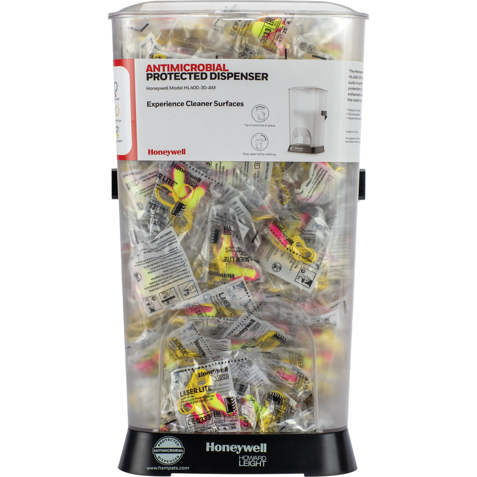 HL400 AM Corded Earplug Dispenser with LL-30 Earplugs Canister - SHG415