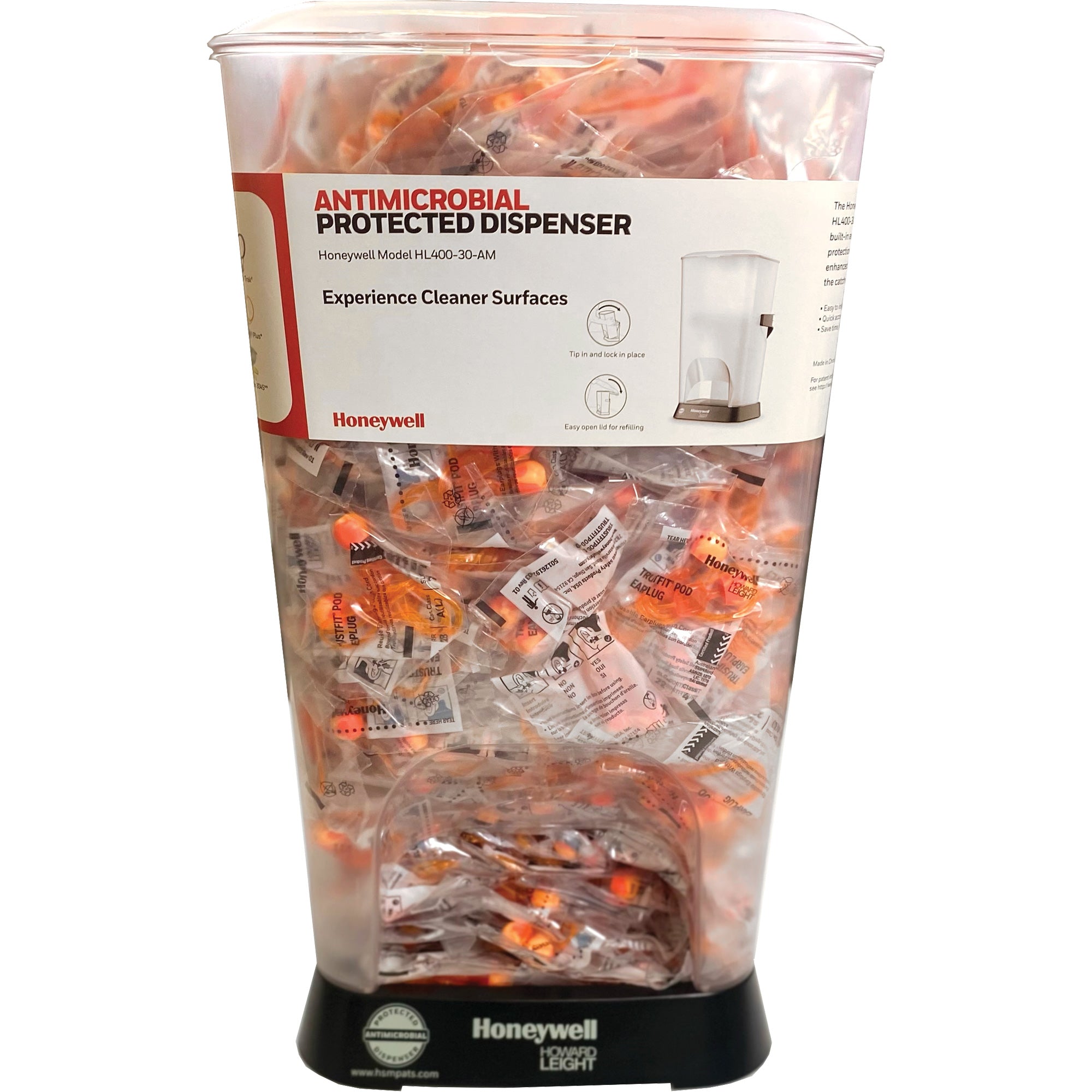 HL400 AM Corded Earplug Dispenser with TF-30 Earplugs Canister - SHG421