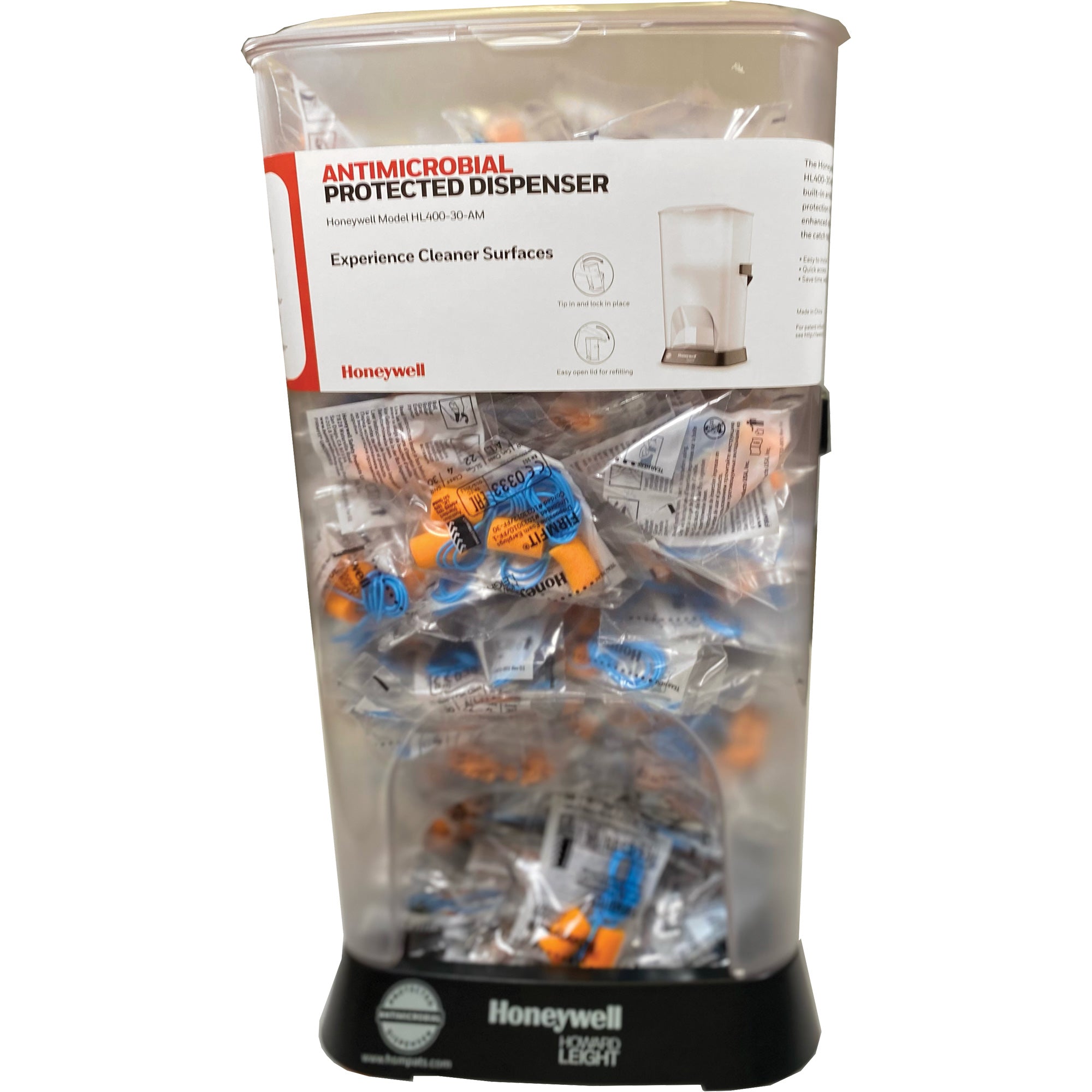 HL400 AM Corded Earplug Dispenser with FF-30 Earplugs Canister - SHG422