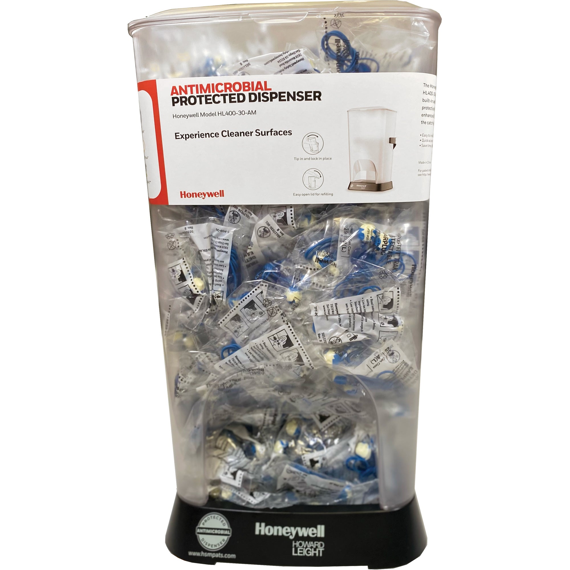 HL400 AM Corded Earplug Dispenser with TFT-30 Earplugs Canister - SHG424