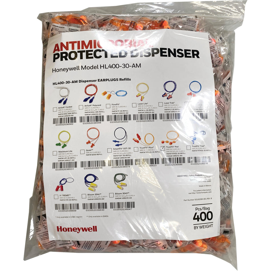 TF-30 Earplugs Refill for HL400 Dispenser - SHG434
