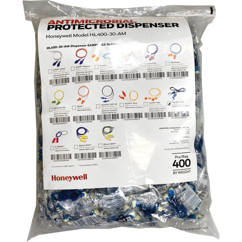 TFT-30 Earplugs Refill for HL400 Dispenser - SHG437