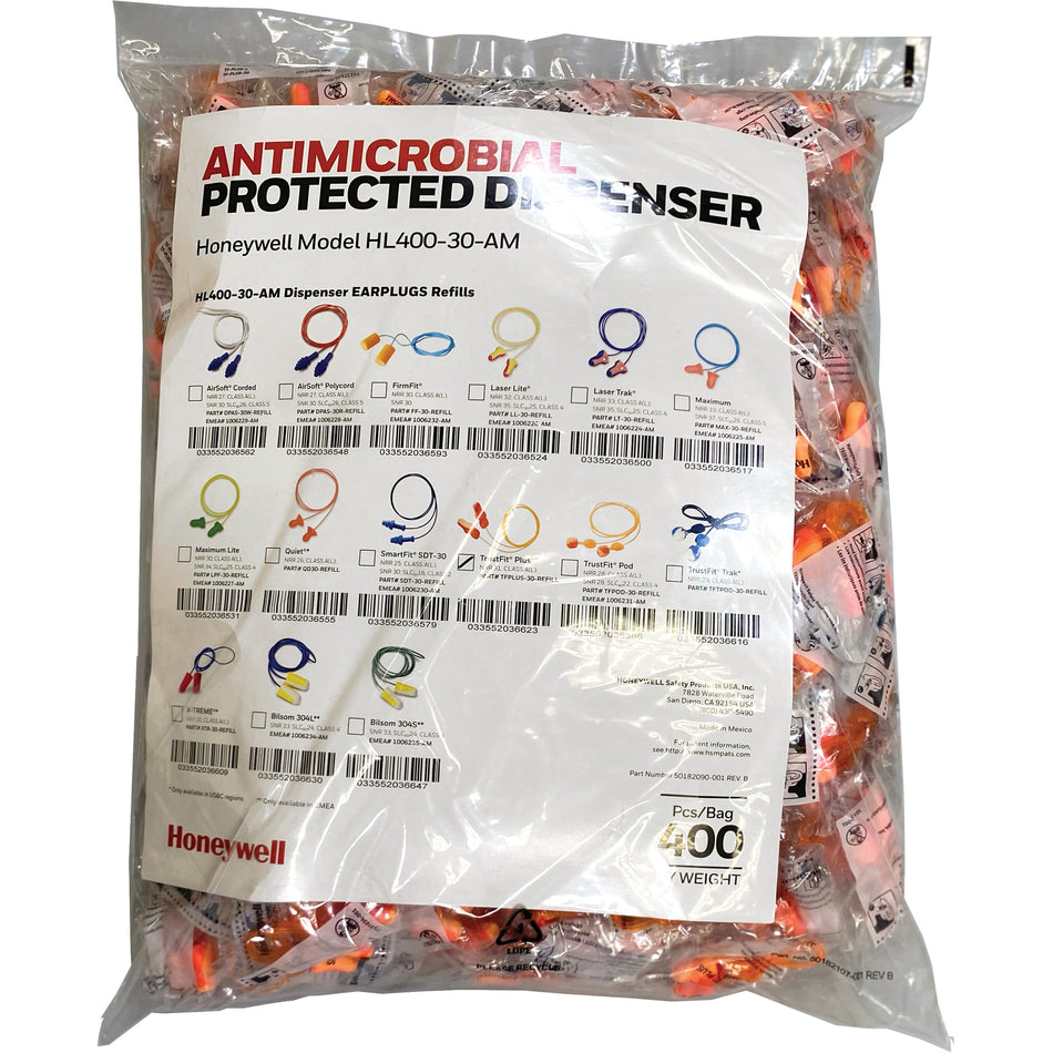 TFP-30 Earplugs Refill for HL400 Dispenser - SHG438